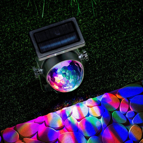 Dakota Fields Rishi ABS Low Voltage Solar Powered Integrated LED Spot